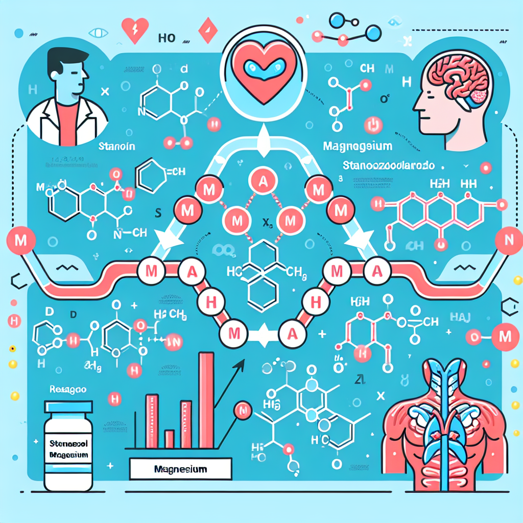 Cómo influye Estanozolol en el metabolismo del magnesio