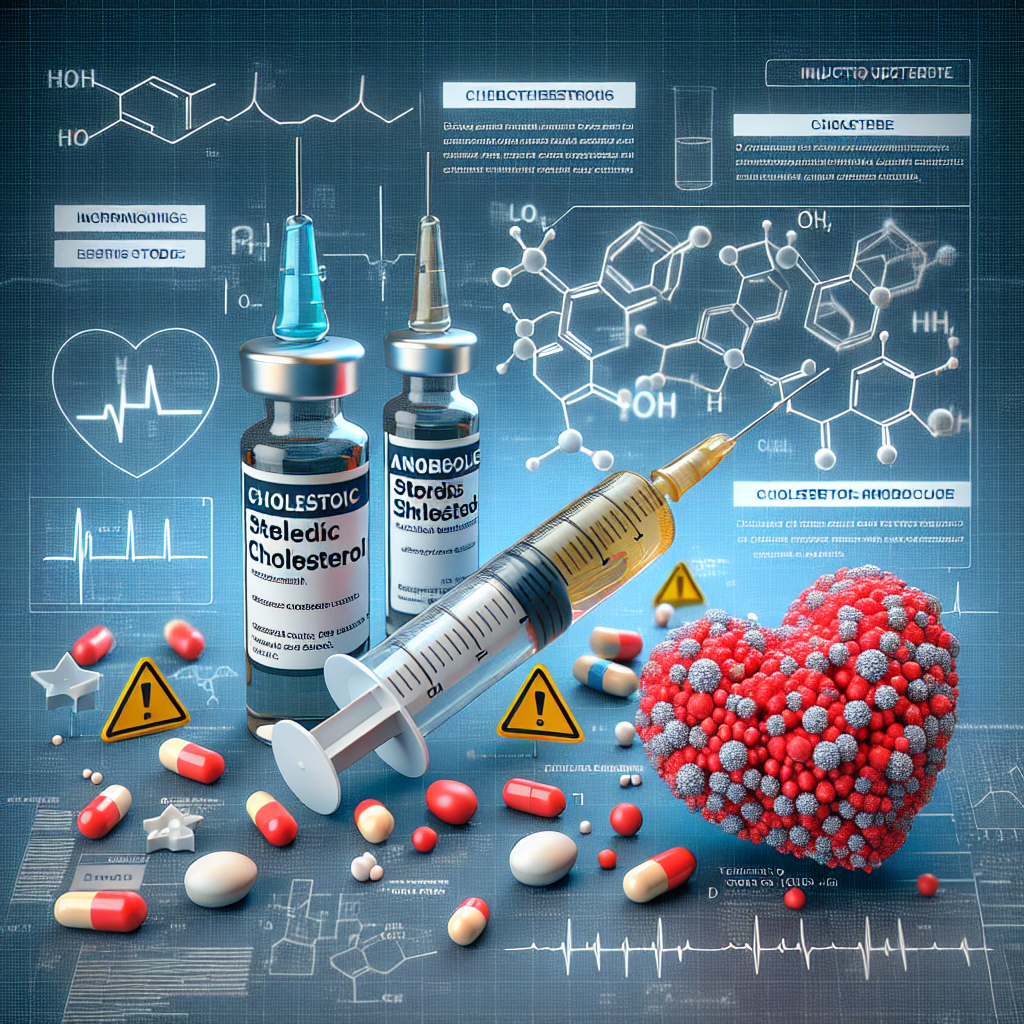 Esteroides inyectables y niveles de colesterol: ¿hay riesgo?
