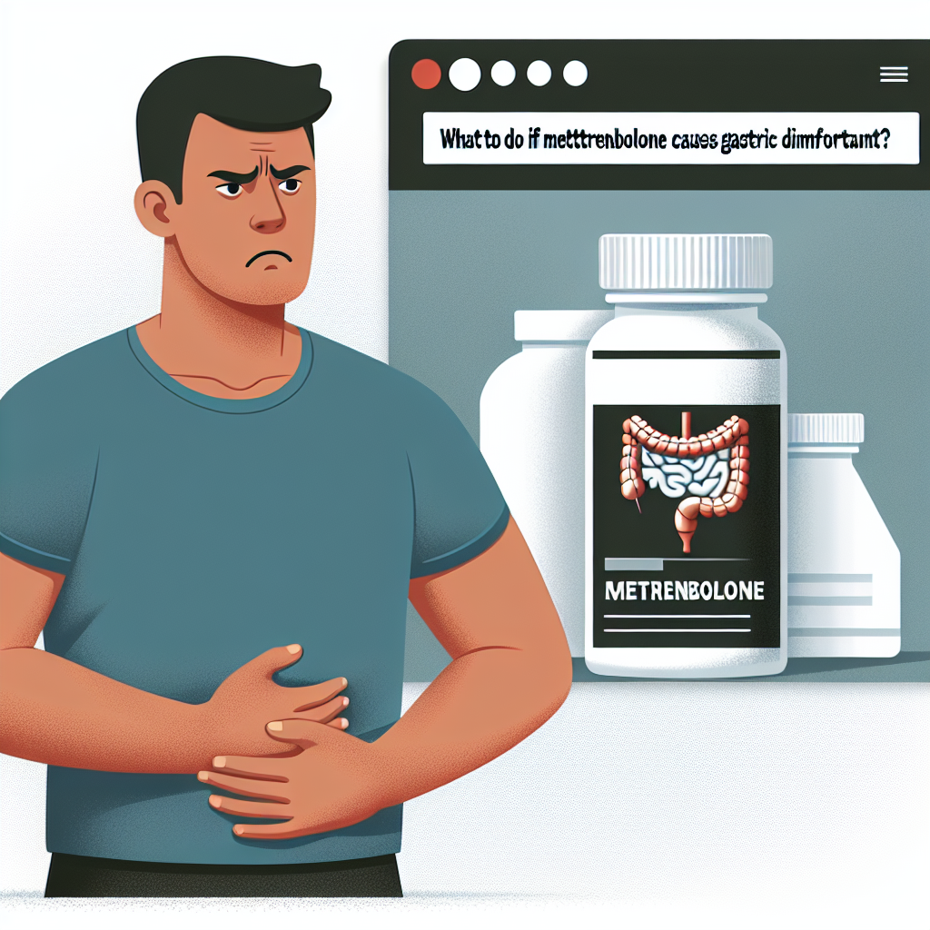 ¿Qué hacer si Methyltrenbolone causa molestias gástricas?