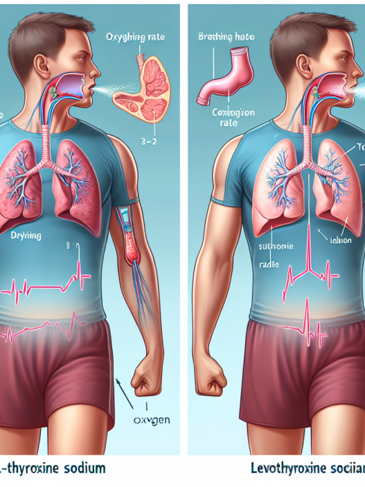 Cómo afecta L-Thyroxine Sodium/Levothyroxine Sodium (LT4 sodium) a la respiración durante el esfuerzo