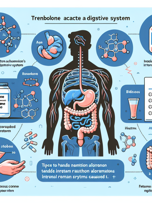 Qué hacer si Acetato de trenbolona altera tu ritmo intestinal