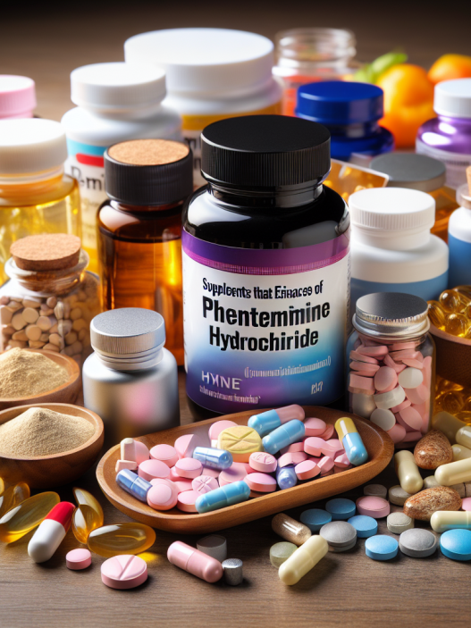 Suplementos que potencian el efecto de Phentermine Hydrochlorid