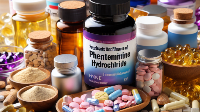 Suplementos que potencian el efecto de Phentermine Hydrochlorid
