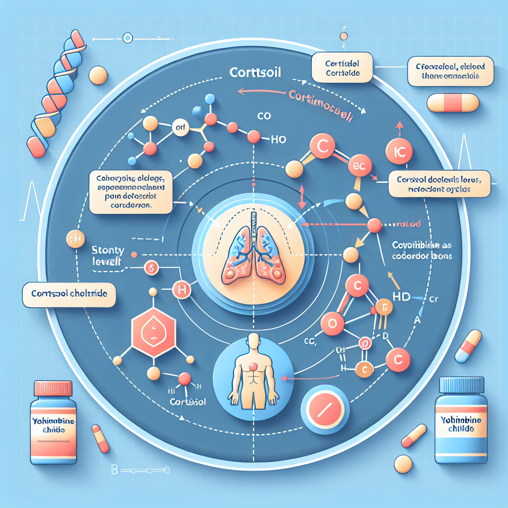 Cómo afectan los niveles de cortisol al usar Yohimbine chlorine