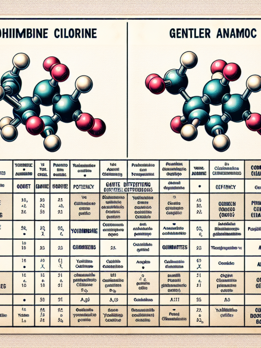 Cómo elegir entre Yohimbine chlorine y su análogo más suave