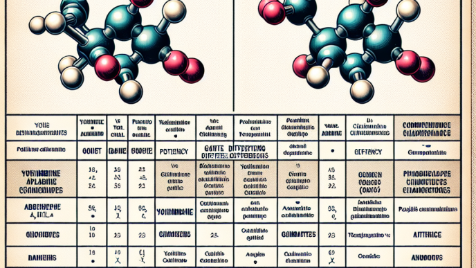 Cómo elegir entre Yohimbine chlorine y su análogo más suave