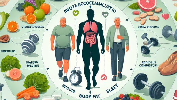 Cómo evitar subir grasa corporal con Testis Compositum