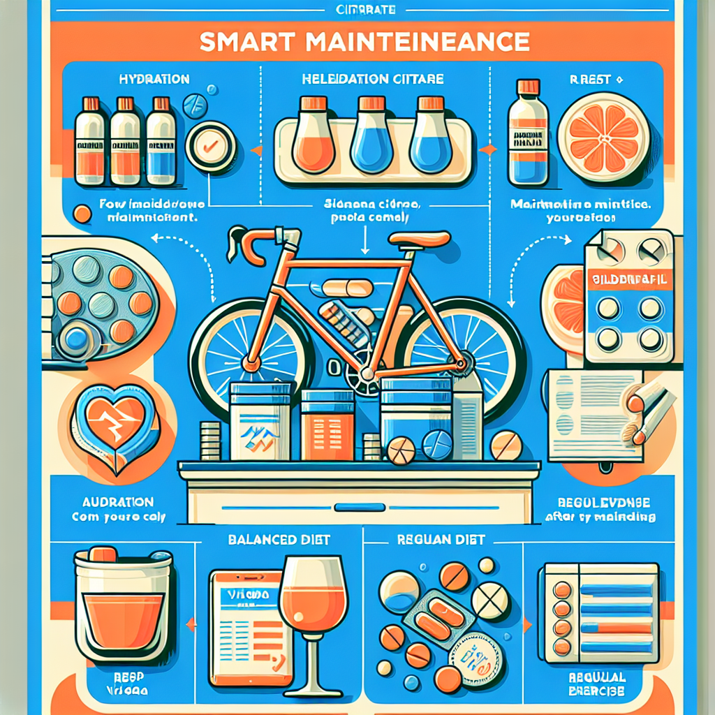 Cómo hacer mantenimiento inteligente tras un ciclo con Sildenafil Citrate (Viagra generic)