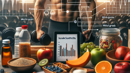 Preparativos para ganar masa muscular y sensibilidad a la insulina: relación directa