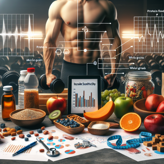 Preparativos para ganar masa muscular y sensibilidad a la insulina: relación directa