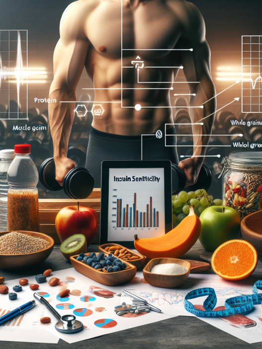 Preparativos para ganar masa muscular y sensibilidad a la insulina: relación directa