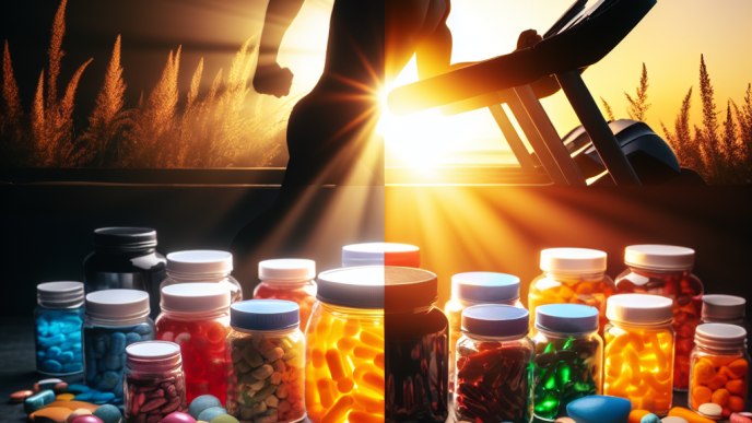 Vitamines y entrenamientos dobles por día