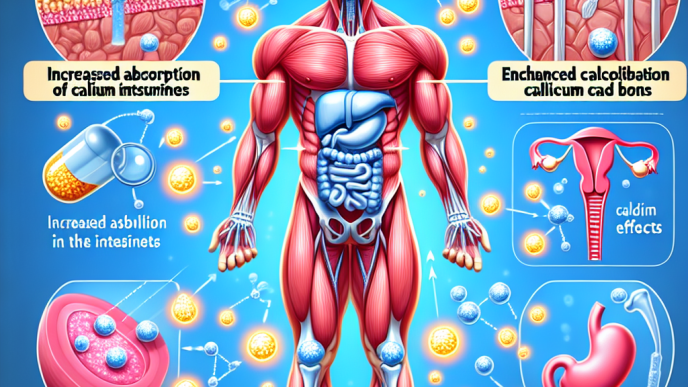 Cómo afecta Cursos de esteroides para secado y modelado corporal (aumento de masa magra) al metabolismo del calcio