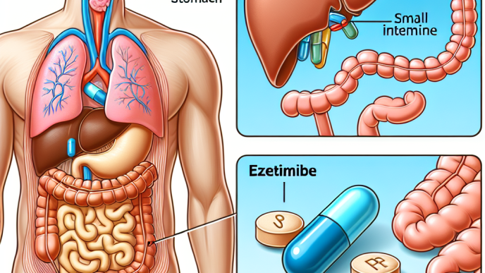 Cómo afecta Ezetimiba al sistema digestivo