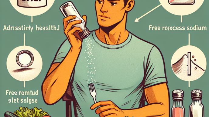 Cómo ajustar la ingesta de sal al usar Salud general