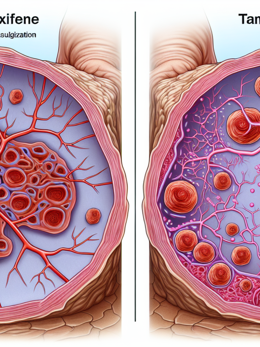 Cómo cambia la vascularización con Tamoxifeno