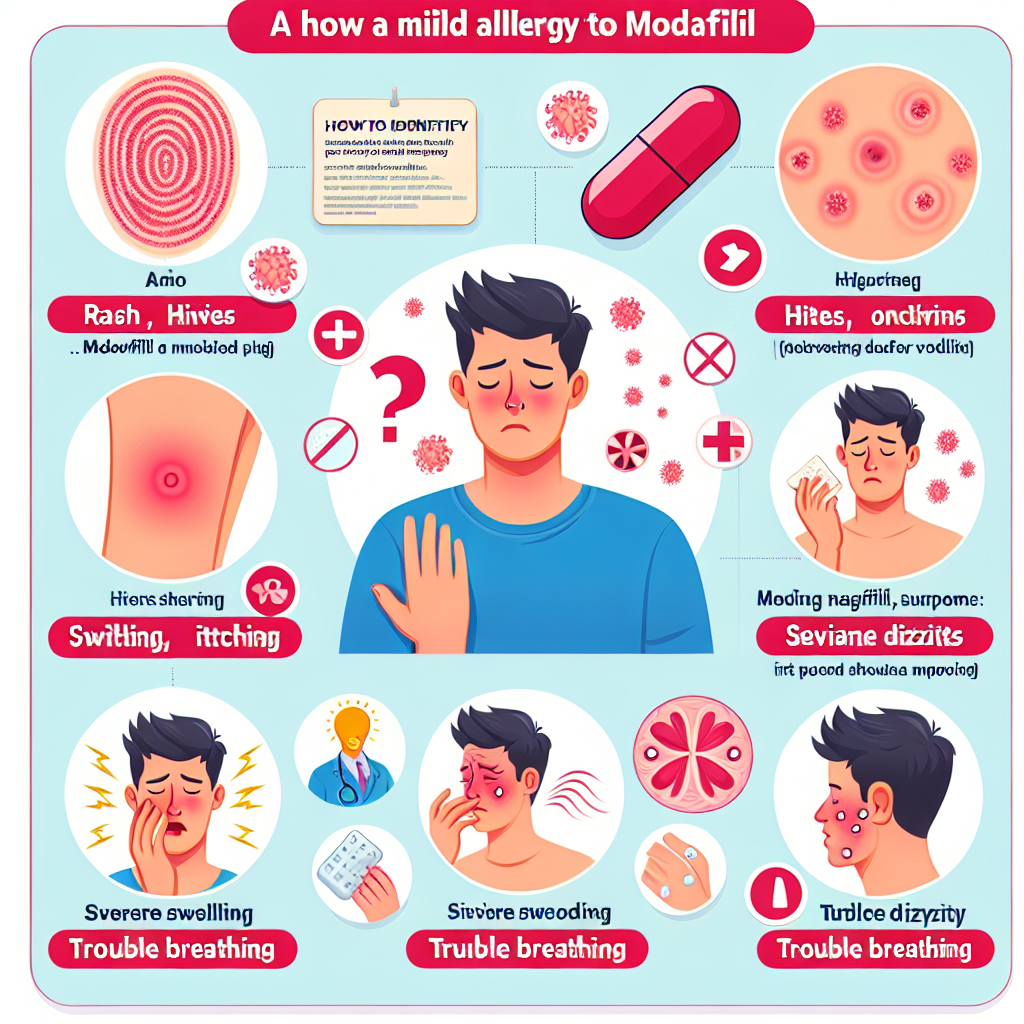 Cómo identificar una alergia leve a Modafinil (Provigil)