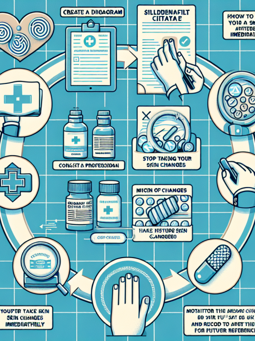 Qué hacer si Sildenafil Citrate (Viagra generic) produce cambios en la piel