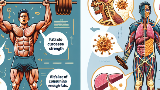 Qué sucede si usas Cursos de esteroides para aumentar la fuerza sin consumir grasas suficientes