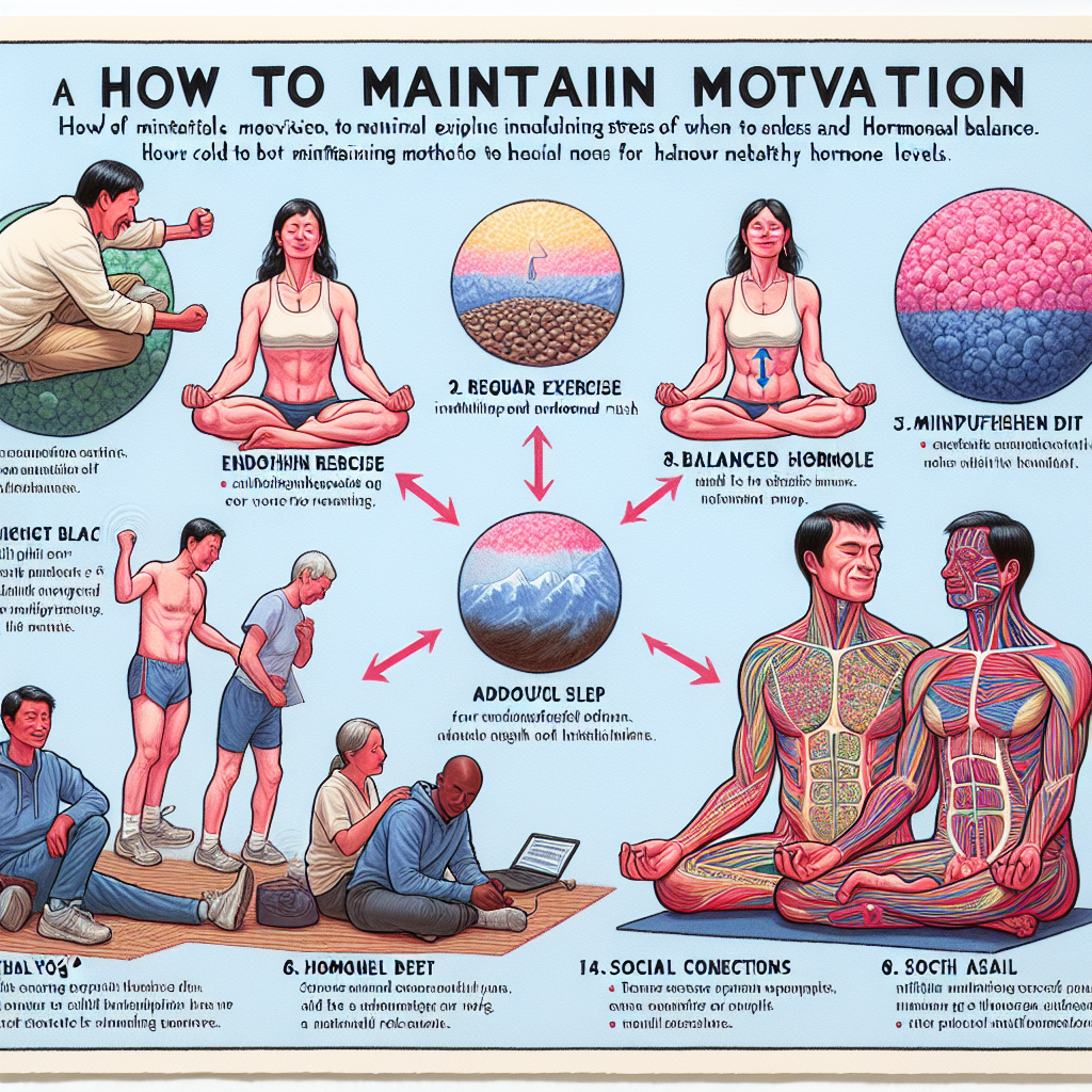 Cómo mantener la motivación cuando usas Estrés y equilibrio hormonal