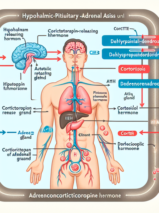 Dehydroepiandrosteron y control de cortisol