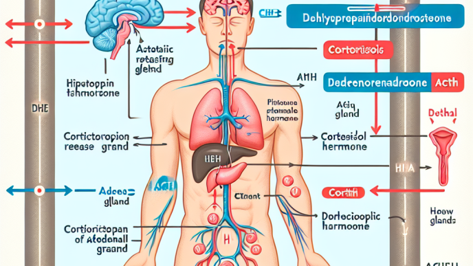 Dehydroepiandrosteron y control de cortisol
