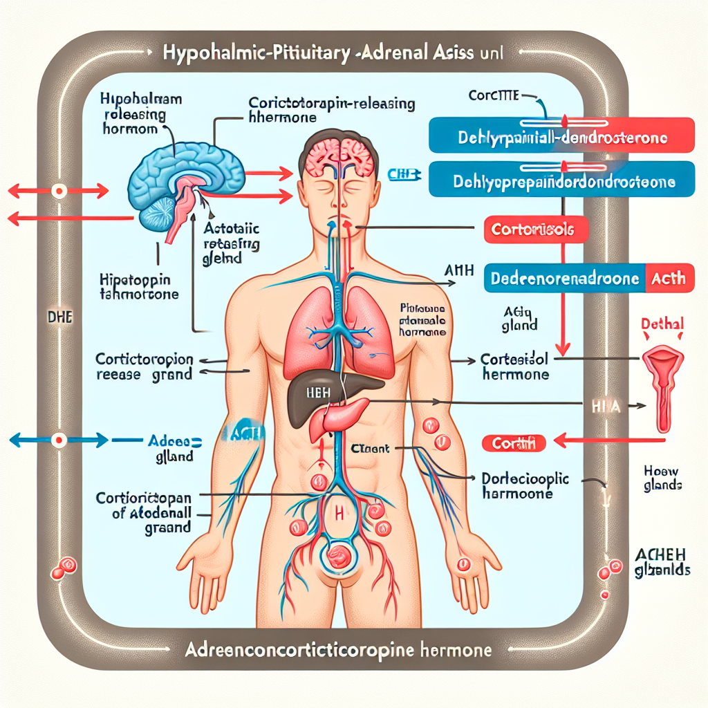 Dehydroepiandrosteron y control de cortisol