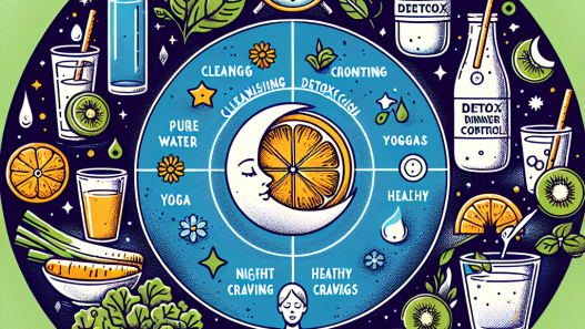 Limpieza y desintoxicación y control del apetito nocturno