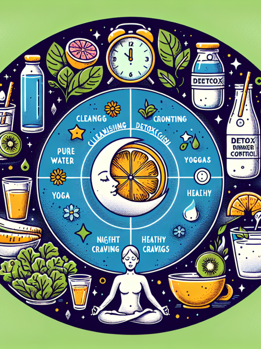 Limpieza y desintoxicación y control del apetito nocturno