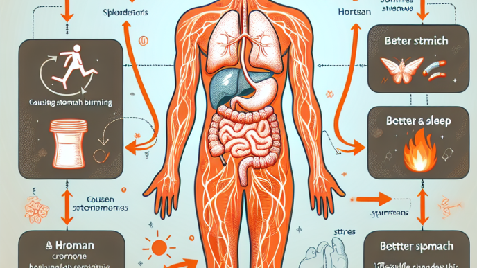 Qué hacer si Estrés y equilibrio hormonal causa ardor estomacal