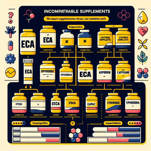 Qué tipo de suplementos no combinan bien con ECA