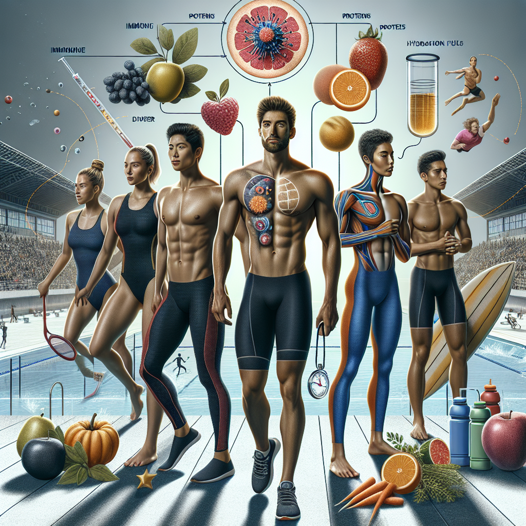 Salud inmunológica y rendimiento en deportes acuáticos